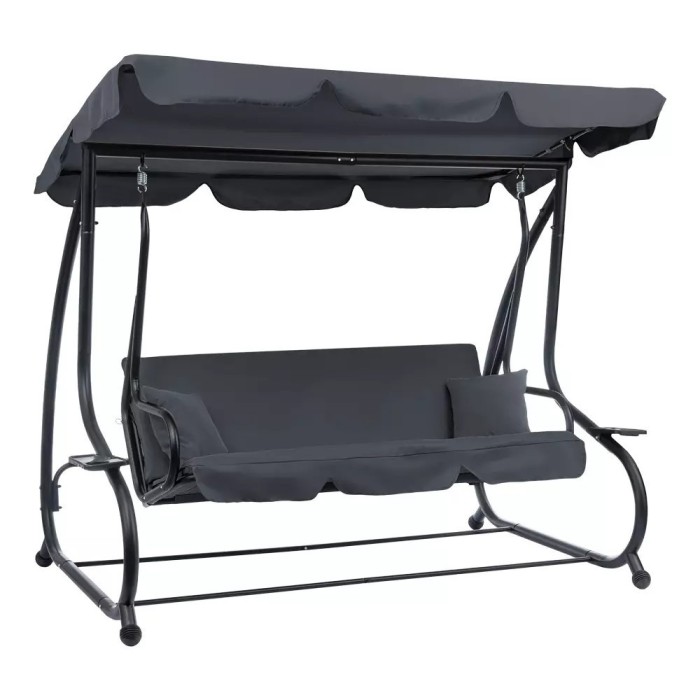 Balansoar de grădină Pegi gri