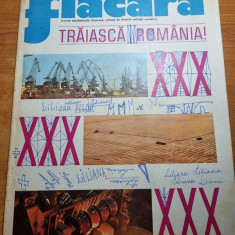 revista flacara 24 august 1974-arti. si foto piatra neamti si jud. mehedinti