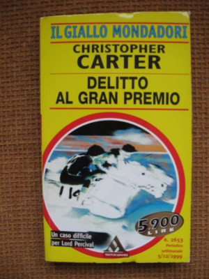 Christopher Carter - Delitto al gran premio (in limba italiana) foto