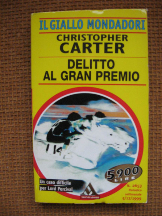 Christopher Carter - Delitto al gran premio (in limba italiana)