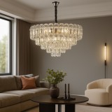 Candelabru Auriu , Design Elegant, 10 Surse De Lumina, 600 X 150 Mm