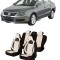 Set huse scaune compatibile VW Passat B6 (2005-2010)Piele+Textil (Compatibile cu sistem AIRBAG)