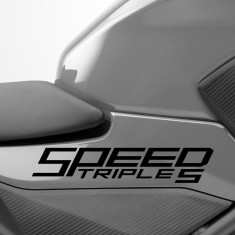 Set 6 buc. stickere moto pentru Triumph Speed Triple S foto