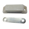 Magnet inchidere usa mobila, alb, 60 mm