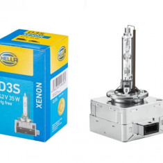 Bec auto Xenon D3S pentru far HELLA, 12/24V; 35W; 3200 lm; culoare temperatura 4300K; Pk32d-5; 1 buc. 8GS009028311