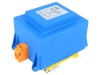Transformator &icirc;ncapsulat INDEL 100VA 230V-12V Montare Sina DIN Clasa II TSZS 100/002M