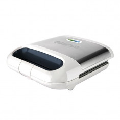 Sandwich Maker Phoenix Grill Taurus, 800 W, LED, Alb/Argintiu