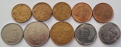 Brazilia, Lot monede foto