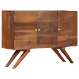 vidaXL Servantă, maro, 110 x 30 x 75 cm, lemn masiv reciclat