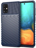 Protectie Spate Lemontti Thunder LEMHTCA21SABS pentru Samsung Galaxy A21s (Albastru)