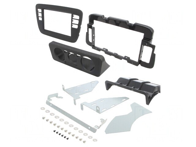 Cadru radio 2 DIN negru Seat/VW/&Scaron;koda