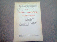 REVISTA DE DREPT COMERCIAL SI STUDII ECONOMICE NR.2/1939 foto