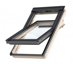 VELUX GZL 1051 - Fereastra mansarda cu maner sus 78X160 cm (MK10) &amp;icirc;nvelitori plate EDS1000 cu kit BFX foto