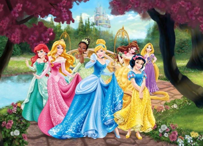Fototapet Printese Disney