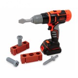 Jucarie Set bormasina fara fir si accesorii Black&amp;amp;Decker Smoby