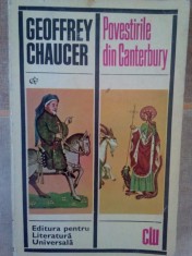 Geoffrey Chaucer - Povestirile din Canterbury (Editia: 1969) foto