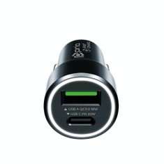 Incarcator Auto USB / USB C 20W Negru