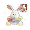 Iepuras Plus Interactiv Bebe, Sunete si Lumini, 20cm, Reig Musicales, 0 luni+