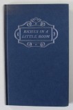 RICHES IN A LITTLE ROOM , A HUNDRED SHORT POEMS SELECTED by ALAN PRICE , 1962, DEDICATIE *