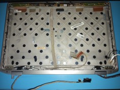Capac display + balamale + cablu display LVDS Dell Latitude E6520 functional foto