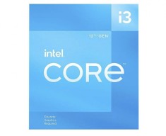 CPU INTEL i3-12100F, skt LGA 1700, Core i3, frecventa 3.3 GHz, turbo 4.3 GHz, 4 nuclee, putere 58 W, &quot;BX8071512100F&quot;