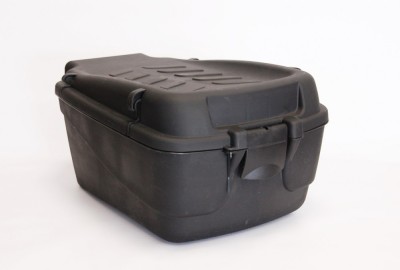 Cutie transport bagaje B113, prindere portbagaj, culoare negru Cod:B113 foto
