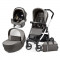 Carucior 3 in 1 Peg Perego Book Plus S BlackWhite Class Grey