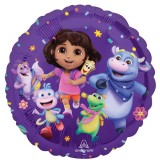 Balon folie Dora rotund 43 cm, Anagram