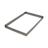 Rama dreptunghiulara inox alimentar-60*40*5cm