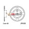 Pinion spate 428 41 Dinti JTR833-41