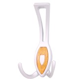 Cumpara ieftin Cuier din aluminiu, 3 agatatori, crem deschis
