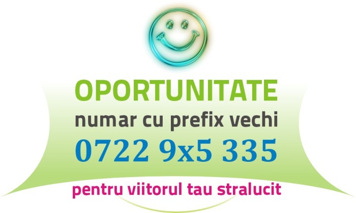Numar usor Prefix Vechi Vodafone - 0722.9x5.335 - cartela Gold numere usoare AUR platina vip speciale frumoase Connex 092 special deosebit