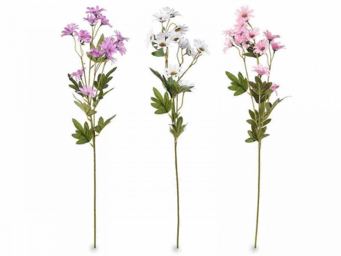Set 3 Margarete artificiale 65 cm