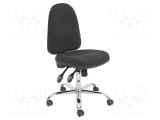 Scaun ESD RT WORK 460x430mm Dimensiuni Spătar 440x510mm &Icirc;nălțime Ajustabilă 490-620mm