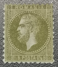 Romania Lp 39 Bucure?ti I 1 1/2 bani nestampilat foto