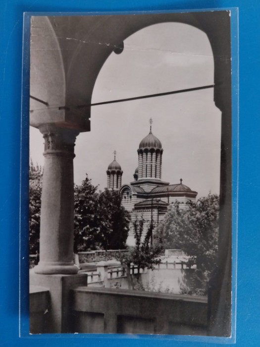 CPIB 23008 CARTE POSTALA - CRAIOVA. BISERICA SF. DUMITRU, 1968, STAMPILE, TIMBRU
