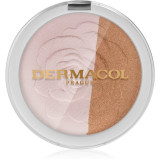 Dermacol Imperial Rose autobronzant și iluminator cu aromă de trandafiri 7 g