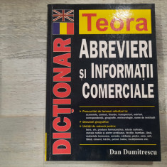 Dictionar englez-roman de abrevieri de Dan Dumitrescu