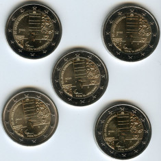 monede GERMANIA 2020, 5x2 euro comemorative (ADFGJ) Varsovia - UNC
