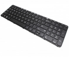 Tastatura laptop HP ProBook 650 G3 neagra US cu rama foto