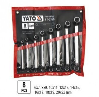 SET CHEI INELARE CU COT 6X7-20X22MM, 8 BUC foto