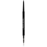 MUA Makeup Academy Brow Define creion spr&acirc;ncene precise cu pensula culoare Grey 0,3 g