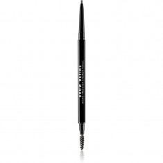 MUA Makeup Academy Brow Define creion sprâncene precise cu pensula culoare Grey 0,3 g