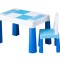 Set masuta cu scaun Tega Lego Multifun Albastru