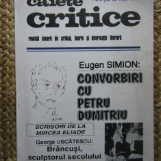 CAIETE CRITICE REVISTA DE CRITICA TEORIE SI INFORMATIE LITERARA NR. 7-8-9 1993