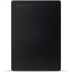 HDD extern TOSHIBA Canvio Slim, 2TB, USB 3.2 (Negru)