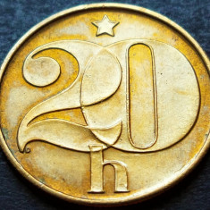 Moneda 20 HALERU - RS CEHOSLOVACIA, anul 1986 * cod 2012 B