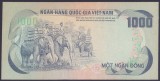 Bancnota Vietnamul de Sud 1.000 Dong (1972) - P34 UNC ( Vezi descriere )