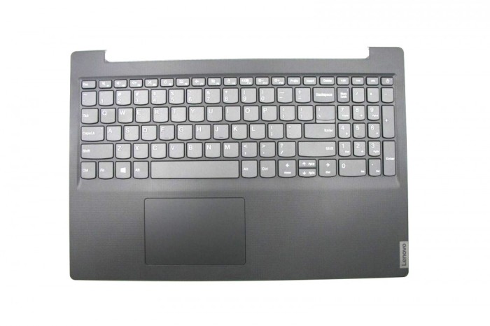 Carcasa superioara cu tastatura palmrest Laptop, Lenovo, V15-IIL Type 82C5, ES540, EC1A4000200, 5CB0S16759, AM1A4000, AP1A4000600, neagra, layout US