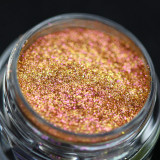 Pigment PK43(aramiu cu irizații roz, cupru, aurii, olive) Sparkle/Microglitter pentru machiaj KAJOL Beauty, 1g